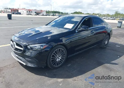2024 Mercedes-Benz C 300 из США, поврежденный, VIN W1KAF4GB3RR205277